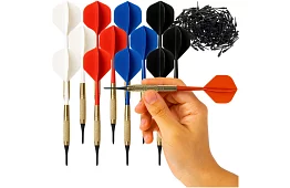 Šípky 12 kusov + 200 náhradných hrotov