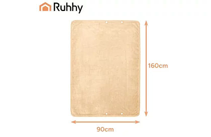 Výhrevná vyhrievacia deka 160 × 90 cm – pončo na chrbát a ramená