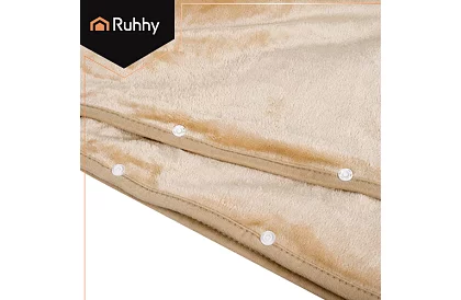 Výhrevná vyhrievacia deka 160 × 90 cm – pončo na chrbát a ramená