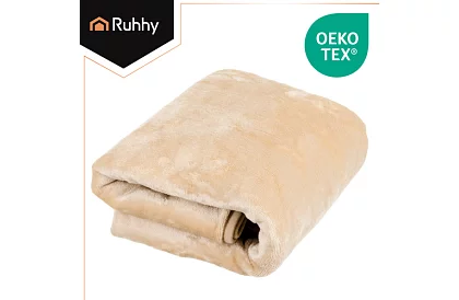 Výhrevná vyhrievacia deka 160 × 90 cm – pončo na chrbát a ramená