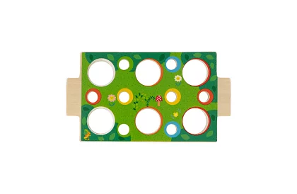 Drevené autíčko – Montessori triedič tvarov