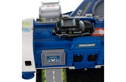 Sklápacie lietadlo – interaktívne parkovisko s autami