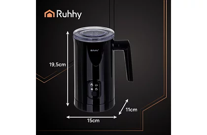 Elektrický napenič mlieka 400W - čierny