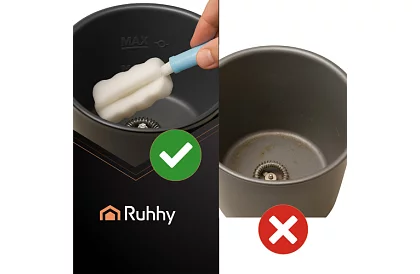 Elektrický napenič mlieka 400W - čierny