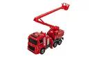 Sada hasičských áut s pohyblivými časťami – 6 kusov
