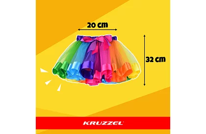 Detský kostým – dúhový motýľ s príslušenstvom