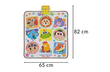 Interaktívna tanečná podložka 82 x 65 cm - hudobná podložka