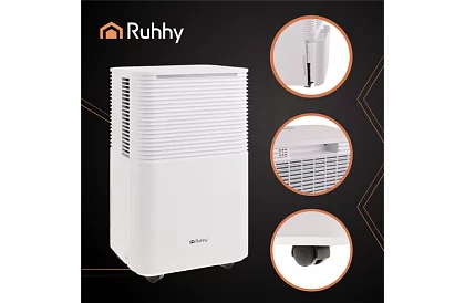 Odvlhčovač vzduchu 12 l/24 h – hygrostat, časovač, WiFi