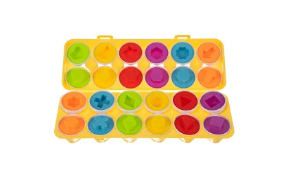 Montessori puzzle – skladanie tvarov a farieb