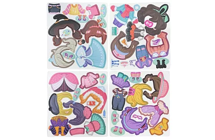 Kreatívne magnetické puzzle - sada