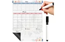 Magnetický plánovač na chladničku RUHHY – diár 60 x 45 cm + fix