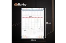 Magnetický plánovač na chladničku RUHHY – diár 60 x 45 cm + fix