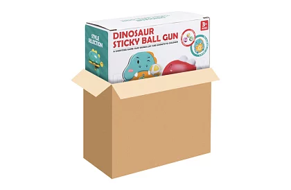 Arkádová streľba na terč s dinosaurami