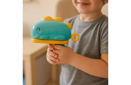 Arkádová streľba na terč s dinosaurami