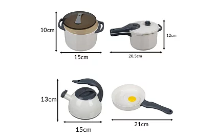 Sada detského riadu a kuchynských potrieb