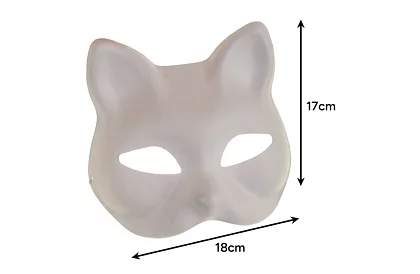 DIY súprava – mačacie masky na karneval 6 kusov