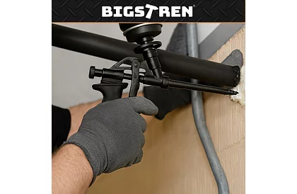 Kovová pištoľ na montážnu penu - 320 mm