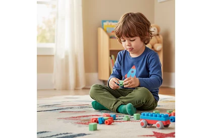 Gumové senzorické kocky pre deti – 30 kusov