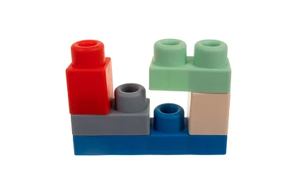 Gumové senzorické kocky pre deti – 30 kusov