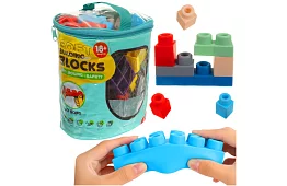 Gumové senzorické kocky pre deti – 30 kusov