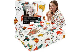 Dvojitá deka s vianočným motívom 150 x 200 cm