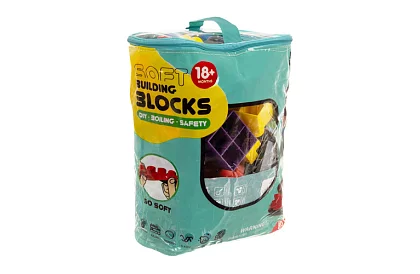 Gumové senzorické kocky pre deti – 80 kusov