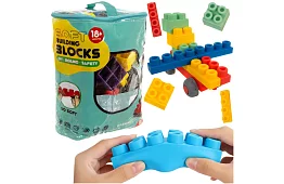 Gumové senzorické kocky pre deti – 80 kusov