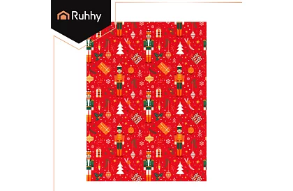 Flanelová deka s vianočným motívom 150 x 200 cm