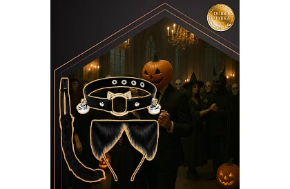 Kostým mačky 3 v 1 - čierny