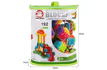 Vzdelávacia stavebnica 192 dielov