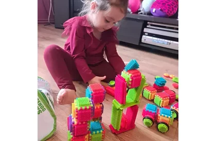 Vzdelávacia stavebnica 192 dielov