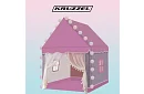 Detský stan s LED osvetlením – ružový