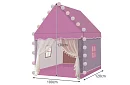 Detský stan s LED osvetlením – ružový