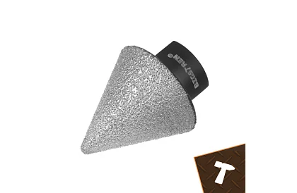 Diamantový kuželový fréza 35 mm, M14