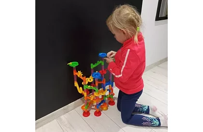 3D guľôčková dráha + 30 guľôčok