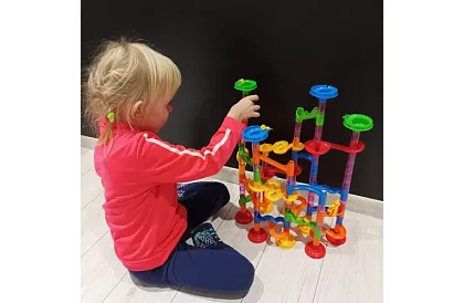 3D guľôčková dráha + 30 guľôčok