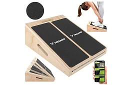 Nastaviteľná cvičebná plošina Slant Board – plošina na lýtka