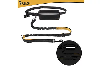 Bežecká ľadvinka s vodítkom na psa + príslušenstvo