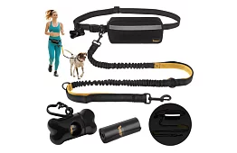 Bežecká ľadvinka s vodítkom na psa + príslušenstvo