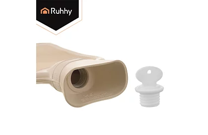 Termofor s plyšovým obalom – gumový ohrievač vody 1,8 l