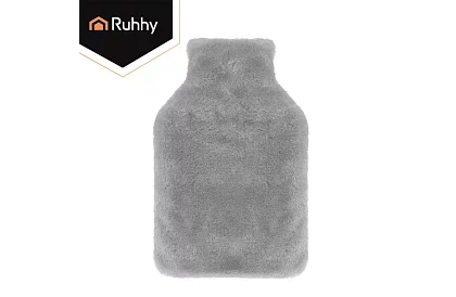 Termofor s plyšovým obalom – gumový ohrievač vody 1,8 l