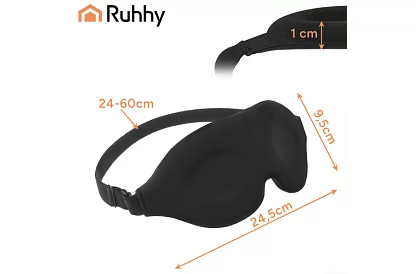 Škraboška – 3D maska na spanie