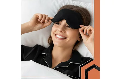 Škraboška – 3D maska na spanie