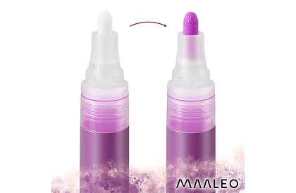 Akrylové dekoratívne fixy – sada 16 ks