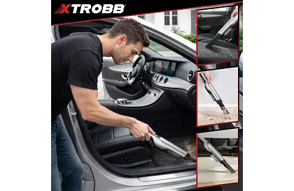 Ruční vysávač do auta ProVac s HEPA filtrom – 100 W