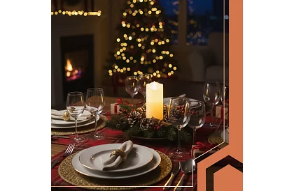 LED sviečka s efektom plameňa 17 cm