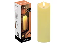 LED sviečka s efektom plameňa 17 cm