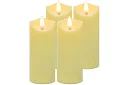 LED sviečky sada s efektom plameňa 12,5 cm – 4 kusy