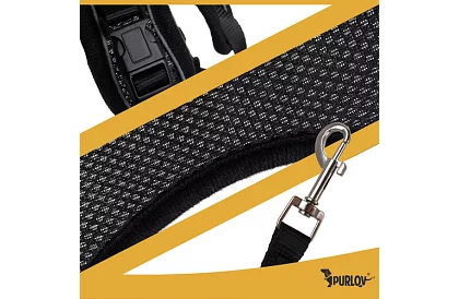 Beztlakový postroj pre psov a mačky s vodítkom – Veľkosť XS