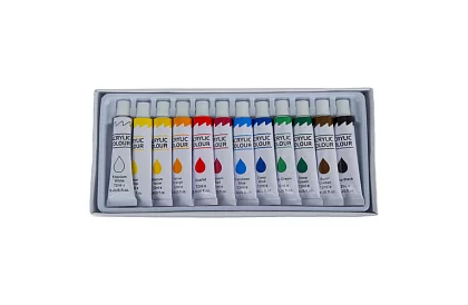 Malířska súprava na maľovanie - plátna, farby, štetce, paleta